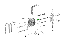 Поршень 4644 306 376 Komatsu