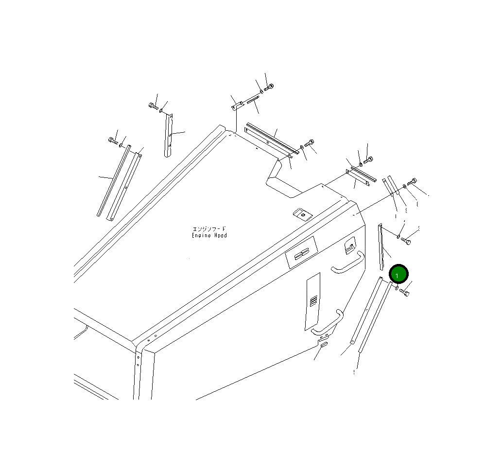 Пластина 56D-54-21311 Komatsu