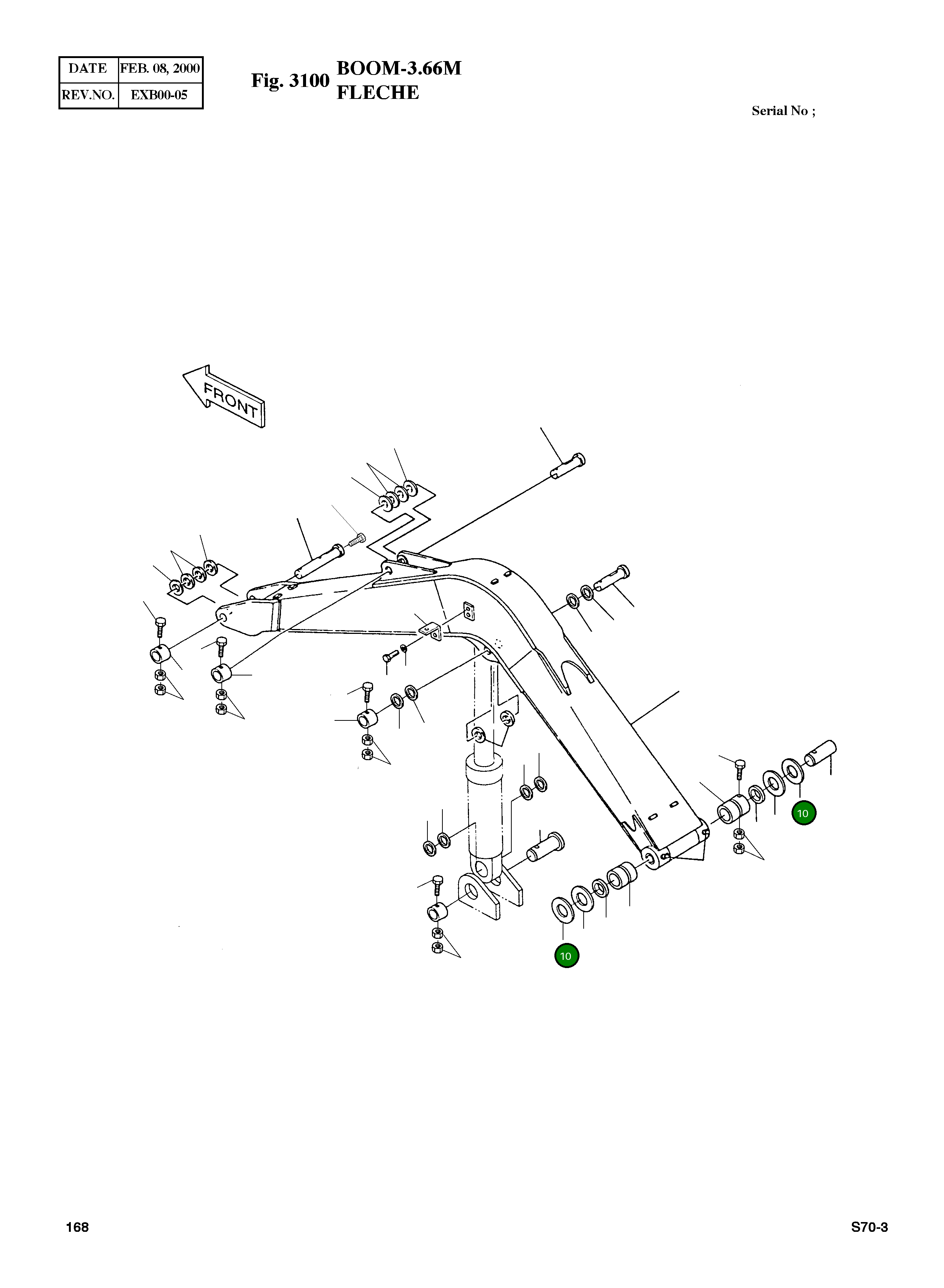 Проставка 2114-1059D95 Komatsu