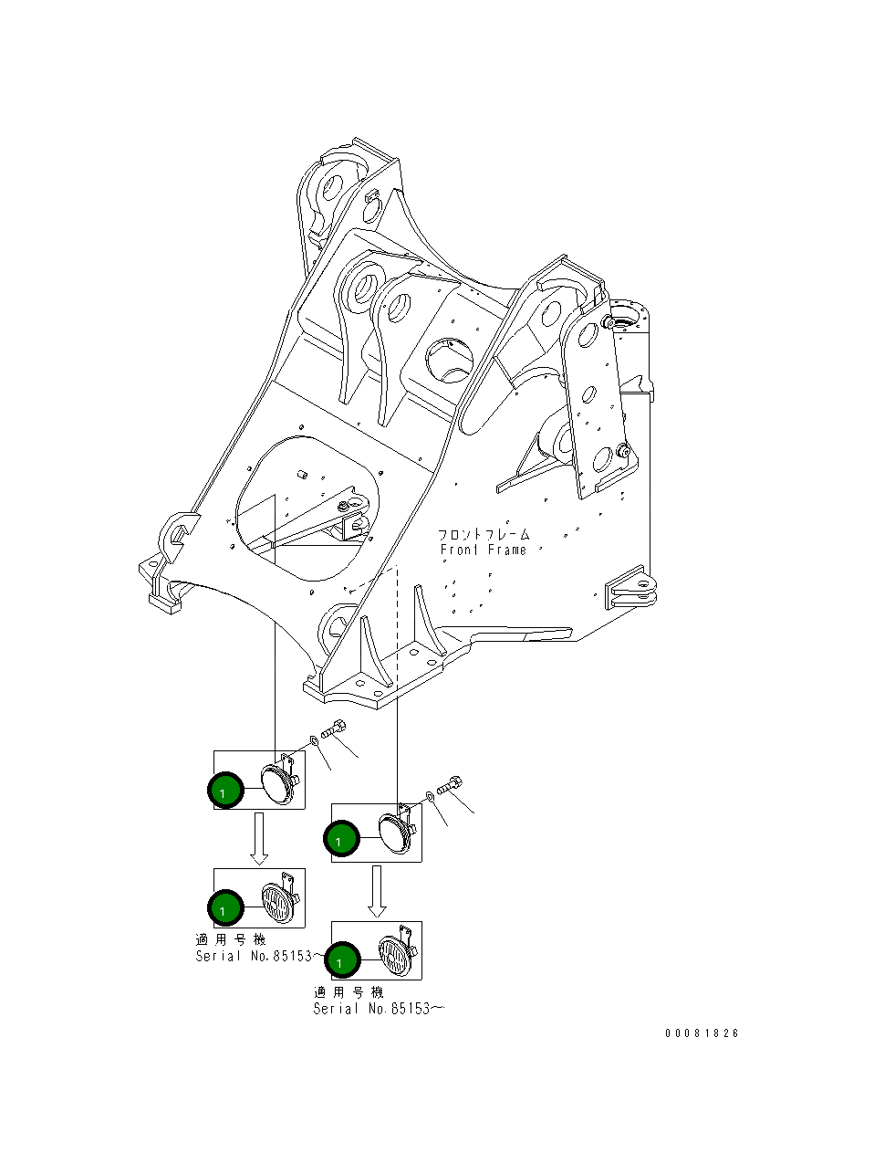 Сигнал 421-06-41151 Komatsu