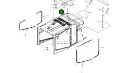 Пластина 423-Z03-3140 Komatsu