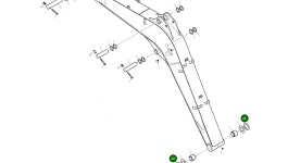 Регулировочная прокладка 2114-1059D264 Komatsu