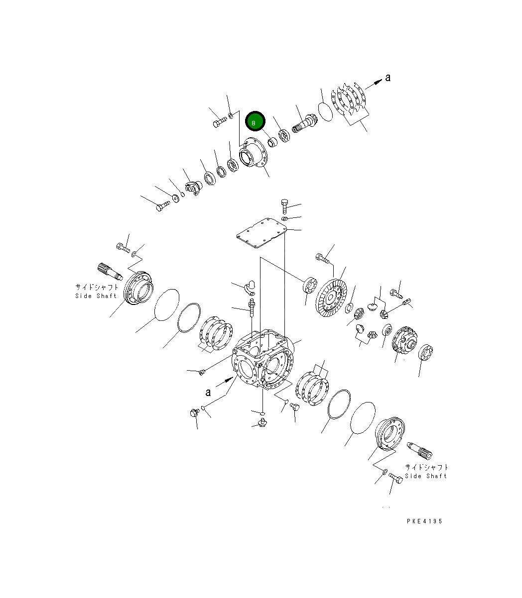 Проставка 415-23-21260 Komatsu