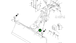 Провод 23B-806-1880 Komatsu