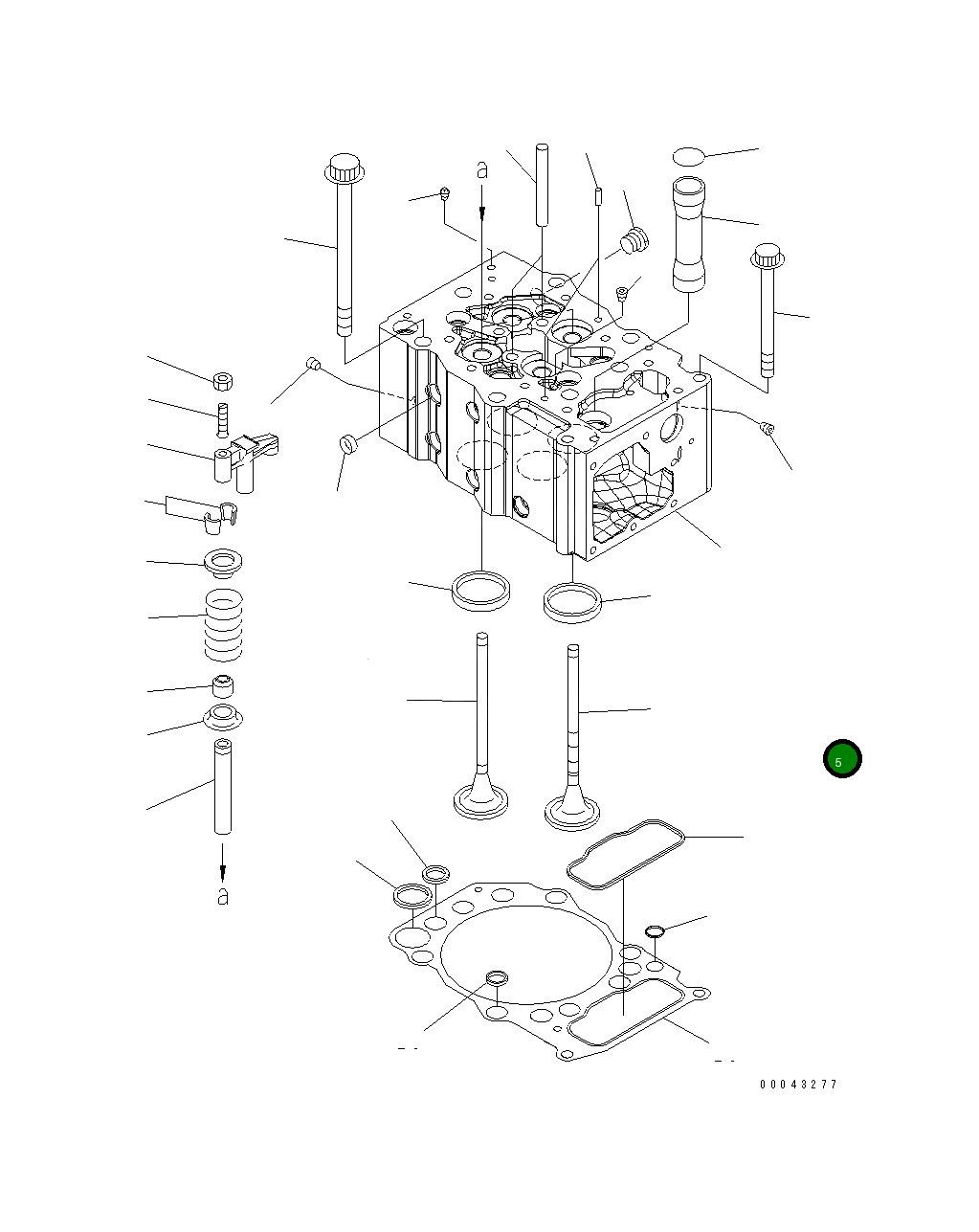 Прокладка 6245-21-3290 Komatsu
