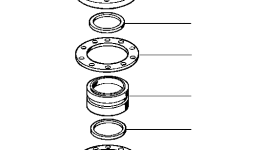 Проставка 1125 636 C3 Komatsu