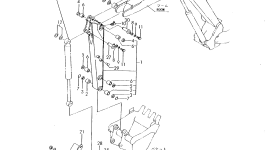 Тяга YM172975-84400 Komatsu