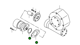 Прокладка 140 317 Komatsu