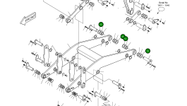 Регулировочная прокладка 2114-1059D64 Komatsu