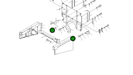 Пластина 427-54-28970 Komatsu