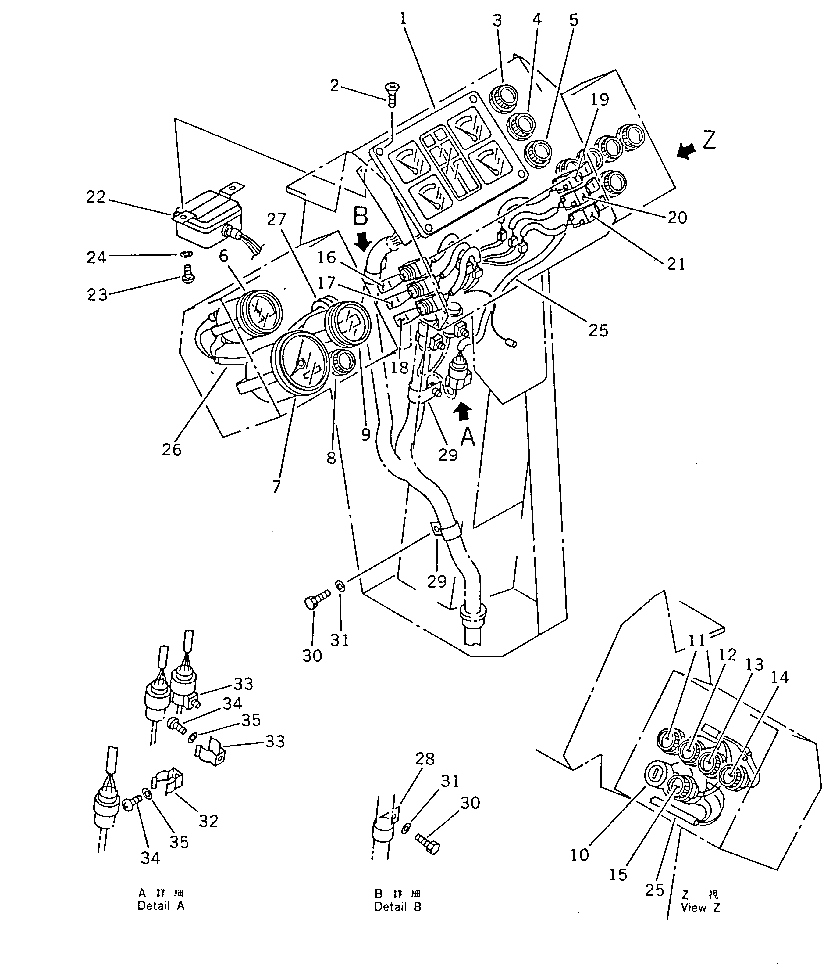 Панель 417-06-15310 Komatsu