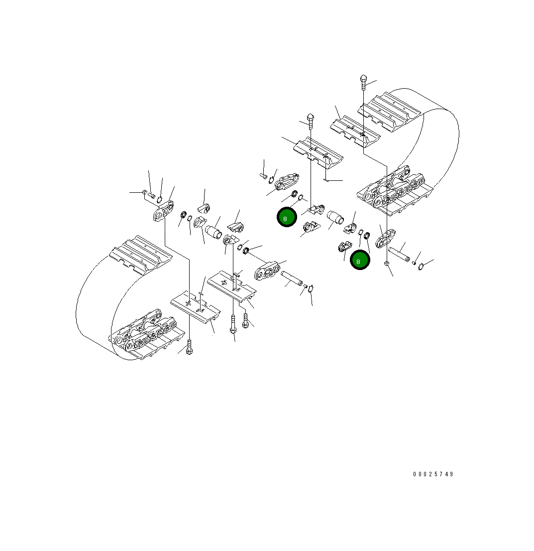 Проставка 19M-32-11182 Komatsu