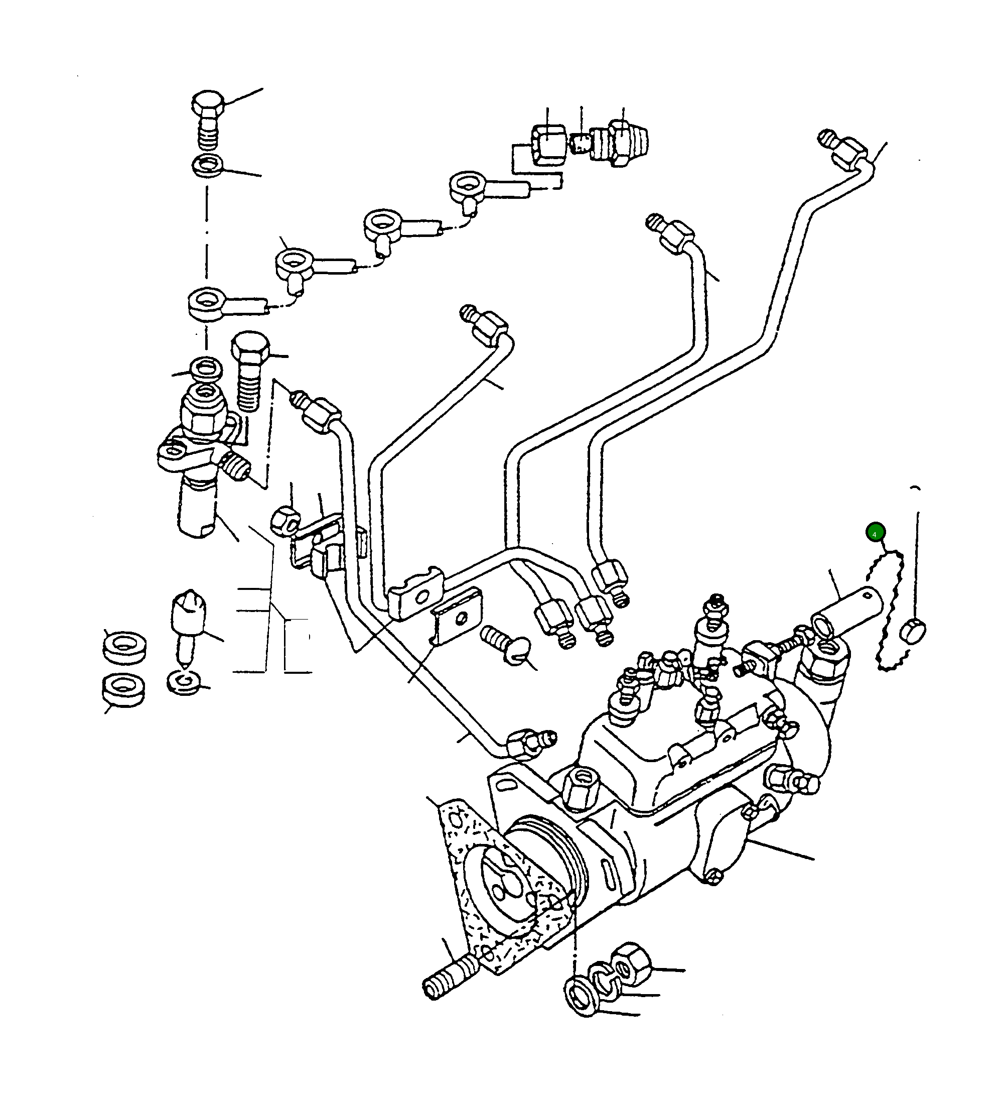 Провод 4905580M1 Komatsu