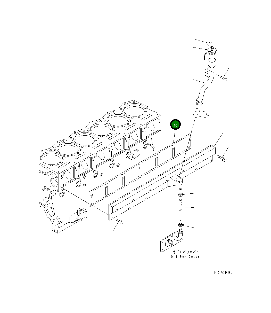Прокладка CU3331672 Komatsu