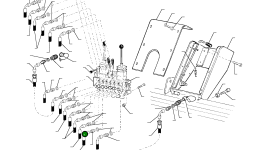 Ручка UE0000120 Komatsu