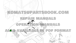 Переключатель указателя поворота 42U-06-11260 Komatsu