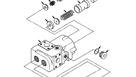 Прокладка 1218 589 H1 Komatsu