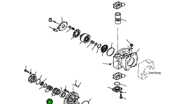 Регулировочная прокладка 708-25-12940 Komatsu