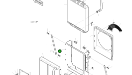 Рама 13G73000 Komatsu