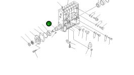 Распределительный вал DK134371-8500 Komatsu