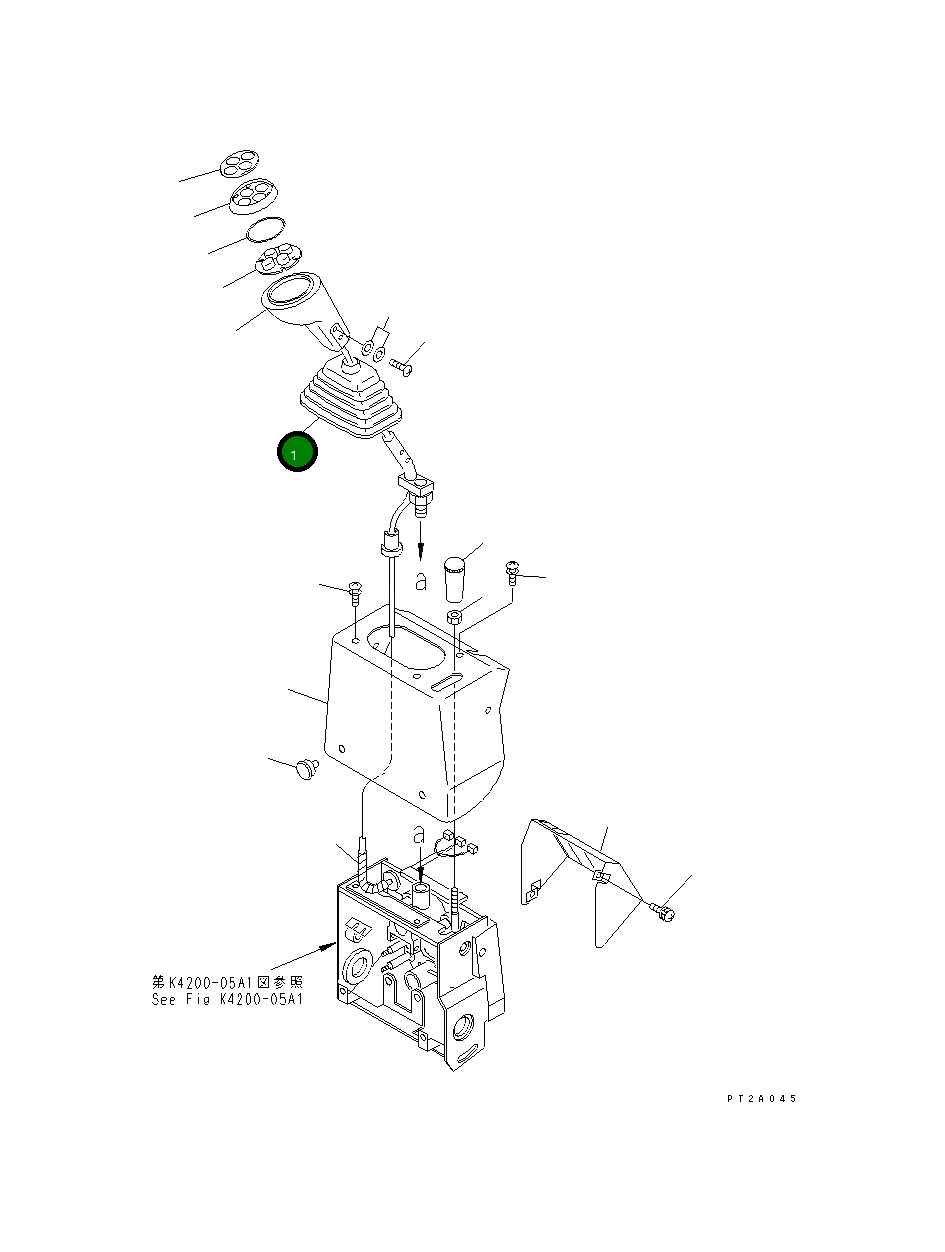 Пыльник 421-43-28431 Komatsu