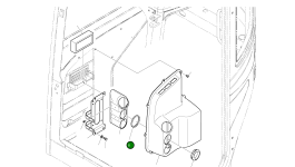 Поролон K1015076 Komatsu