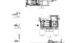 Регулировочная прокладка 14S-54-22290 Komatsu