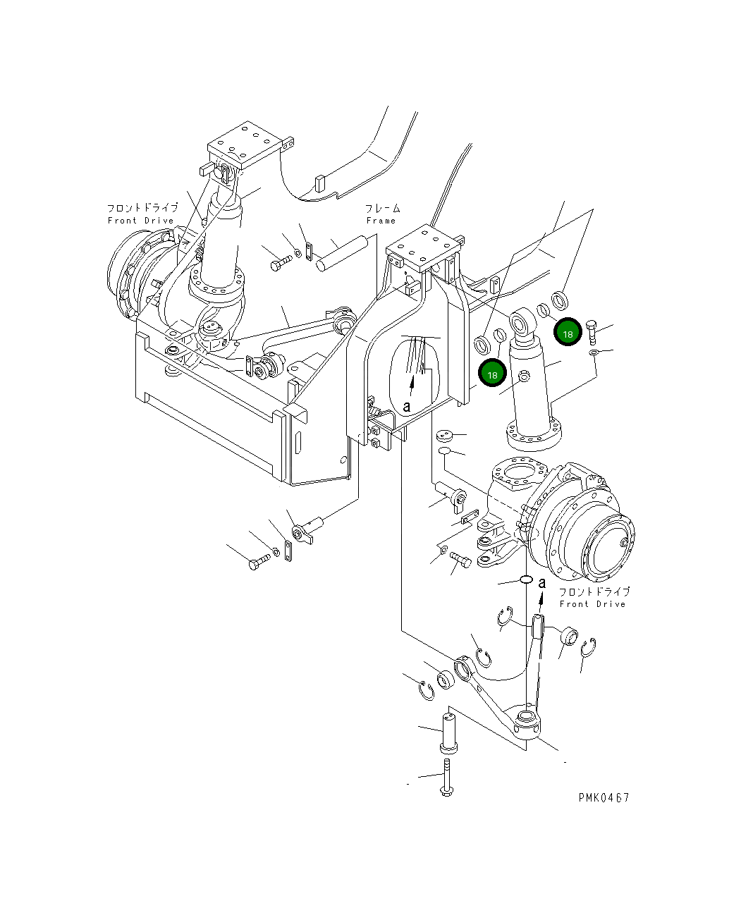 Проставка 23S-50-12130 Komatsu