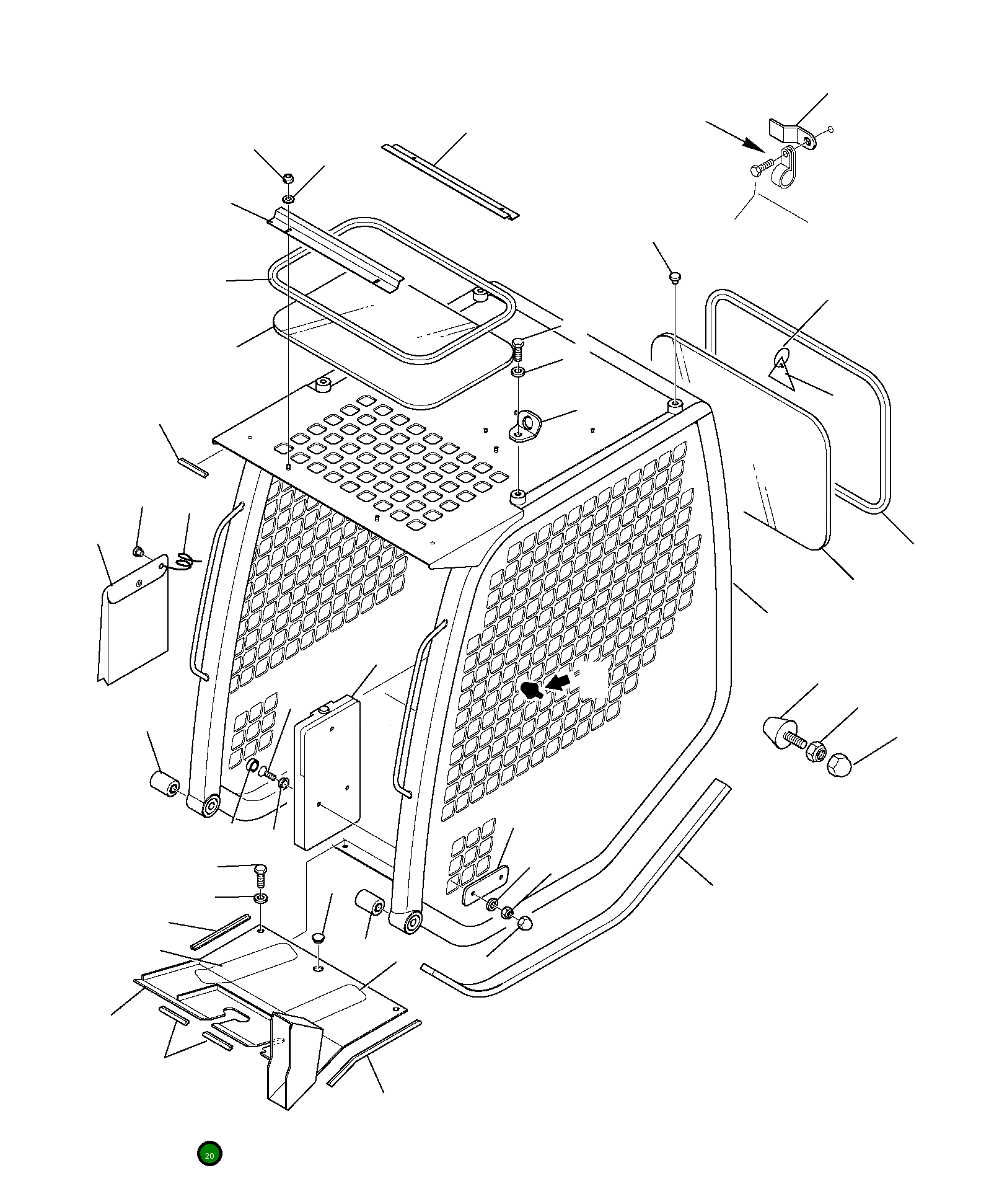 Прокладка 37A-54-11990 Komatsu