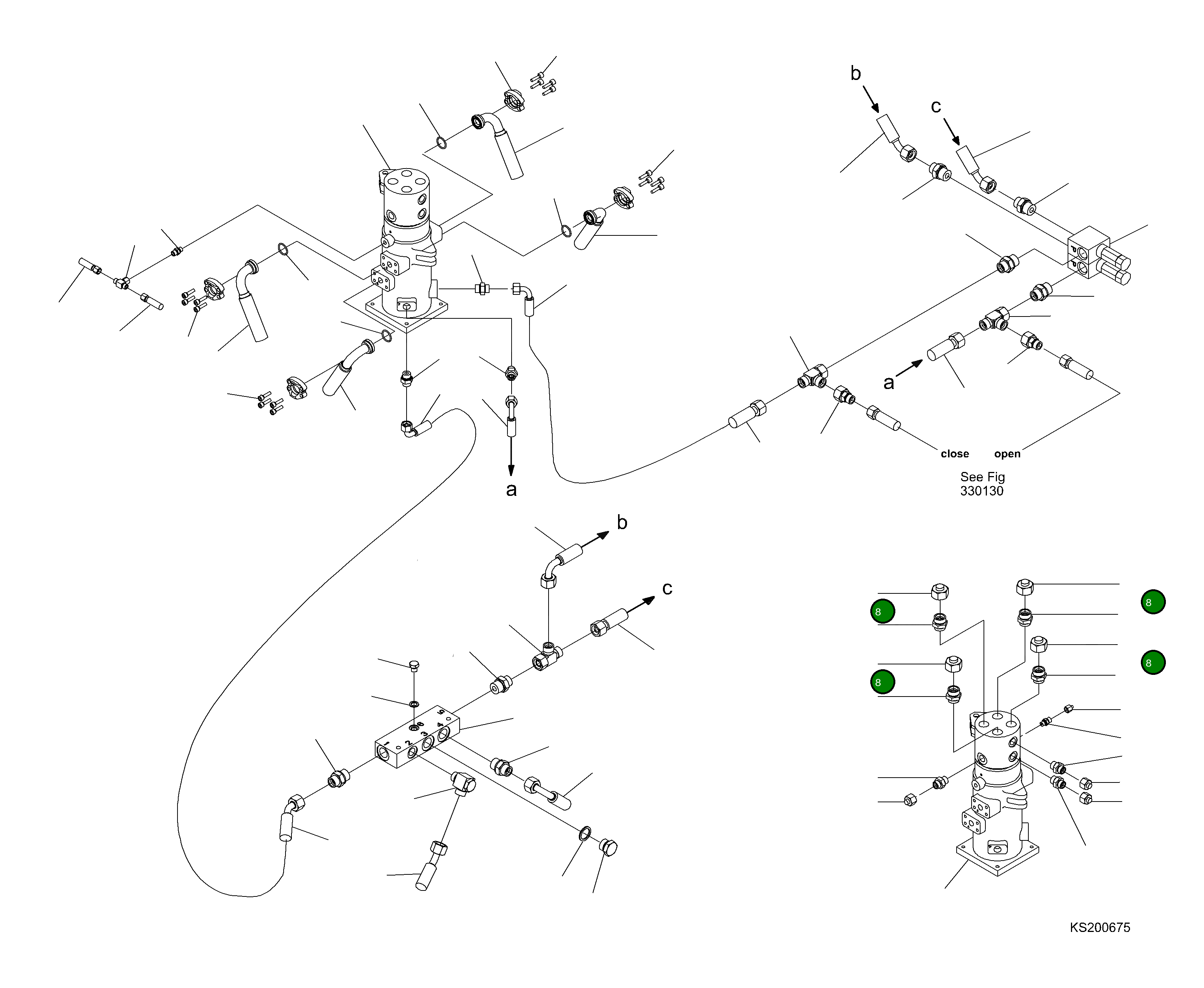 Пробка 207-62-KG810 Komatsu