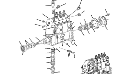 Прокладка YMX13111-51600 Komatsu