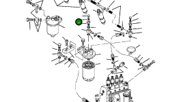 Прокладка YM22190060002 Komatsu