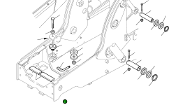Прокладка 42N-62-15780 Komatsu
