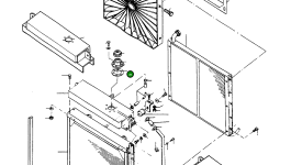 Прокладка 3232402M1 Komatsu