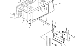 Пластина 419-W93-D760 Komatsu