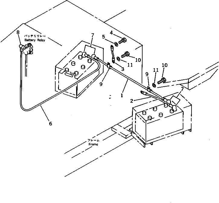 Провод 263-06-11440 Komatsu