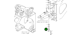 Пластина 42C-46-12461 Komatsu