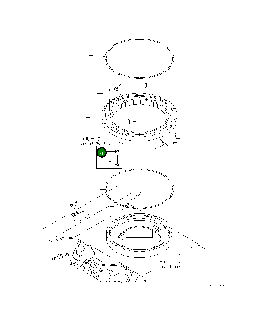 Проставка 201-959-3920 Komatsu