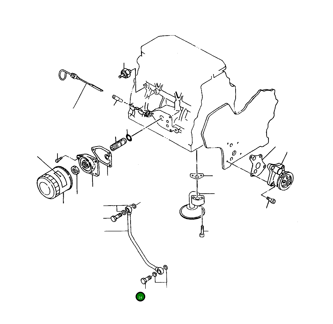 Прокладка YMR000374 Komatsu