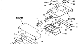 Панель 287-55-35220 Komatsu