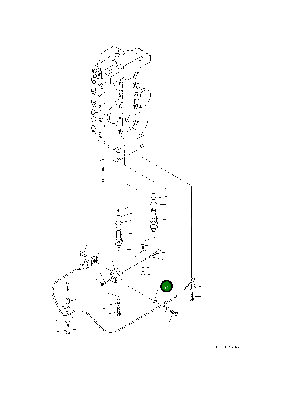 Проставка 709-14-13810 Komatsu