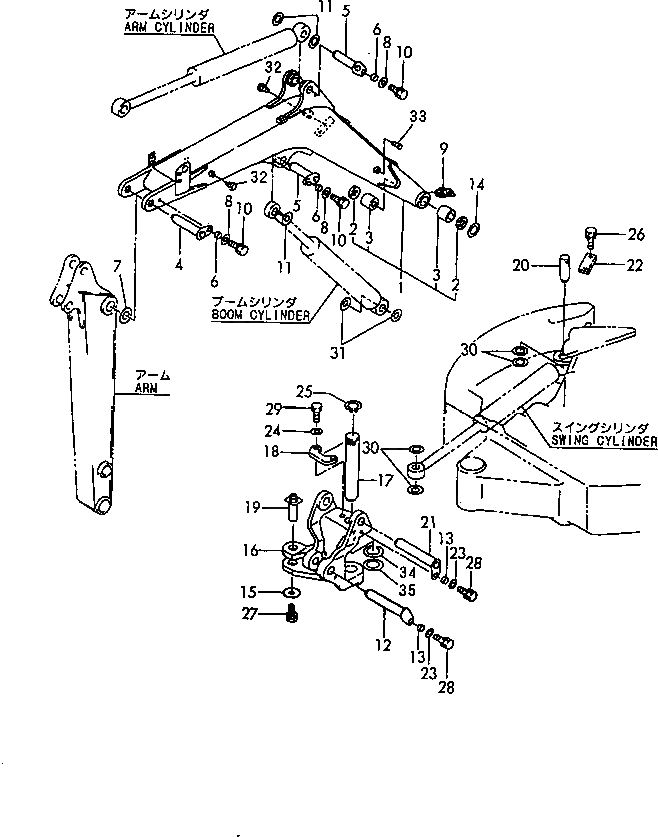 Втулка YM172116-82400 Komatsu