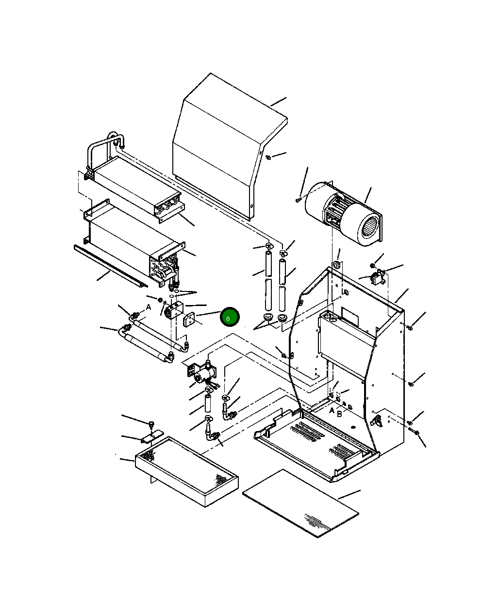 Проставка EF 3 484 Komatsu