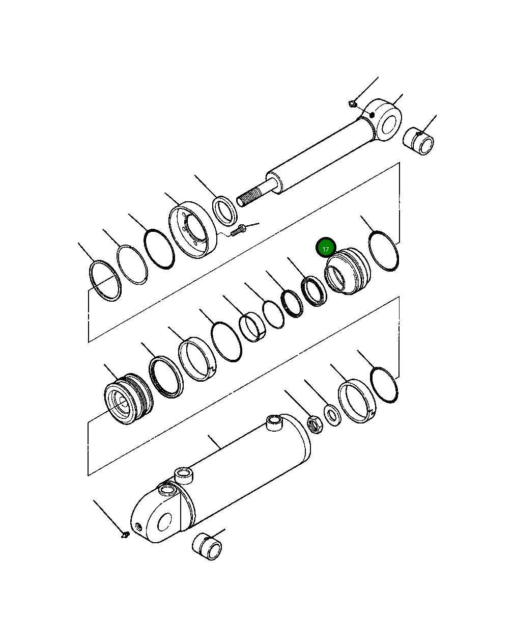 Сальник 1228 904 H1 Komatsu