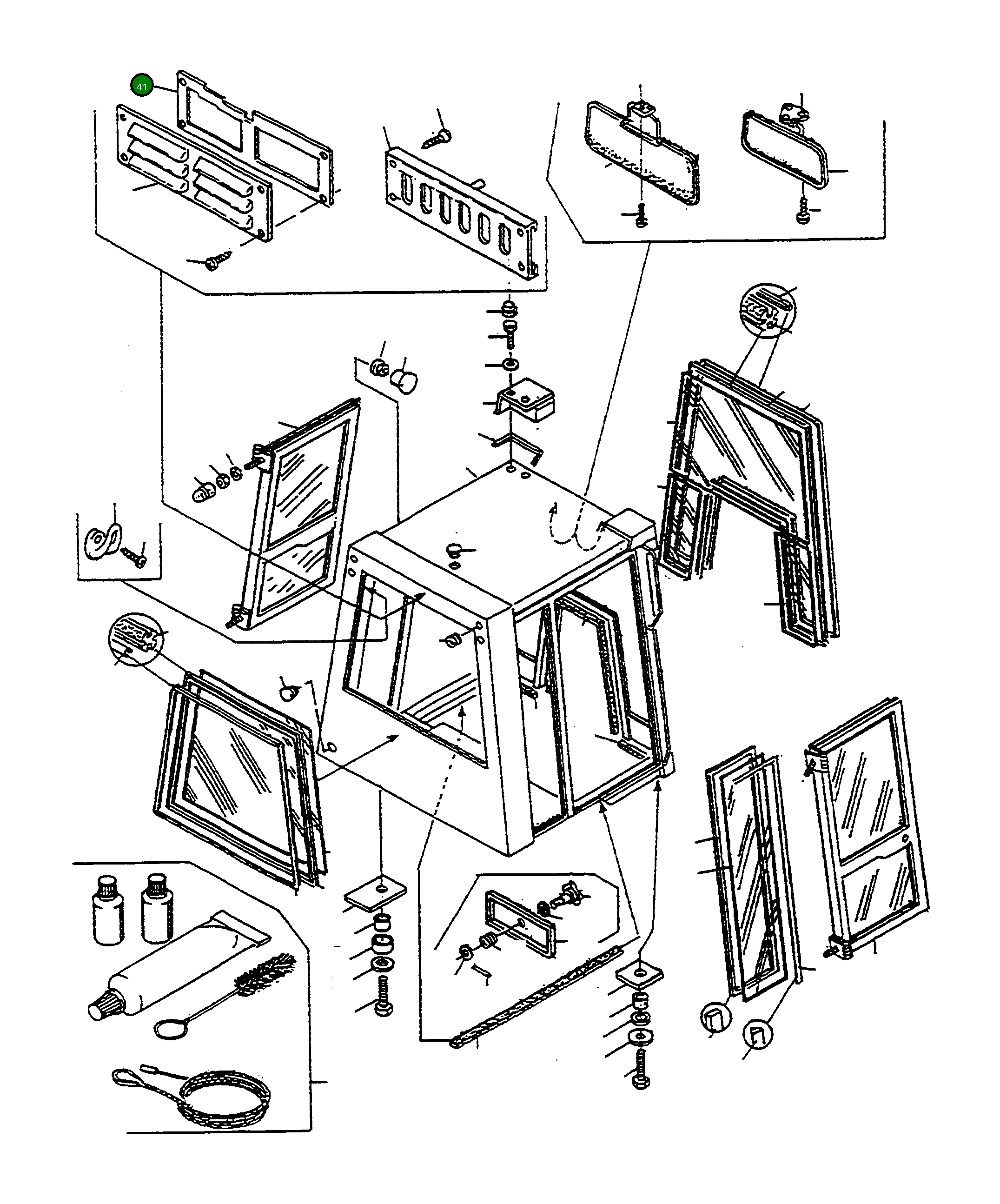 Прокладка 4917636M1 Komatsu
