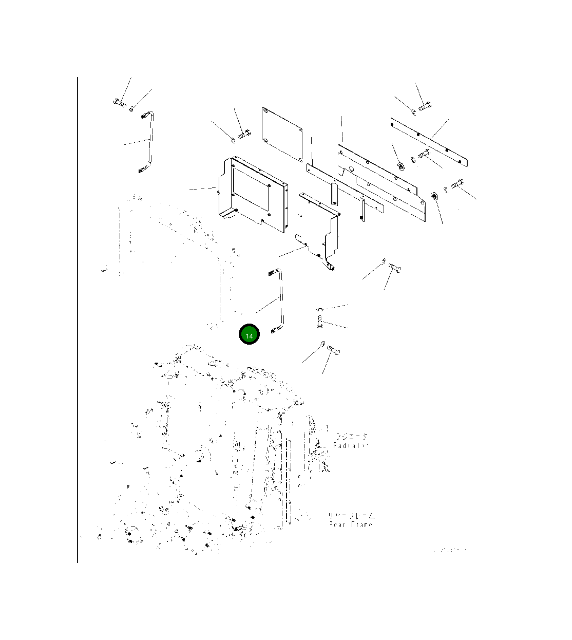 Рукоятка 421-54-62231 Komatsu