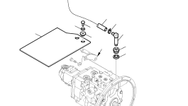 Пробка 21W-09-R1120 Komatsu