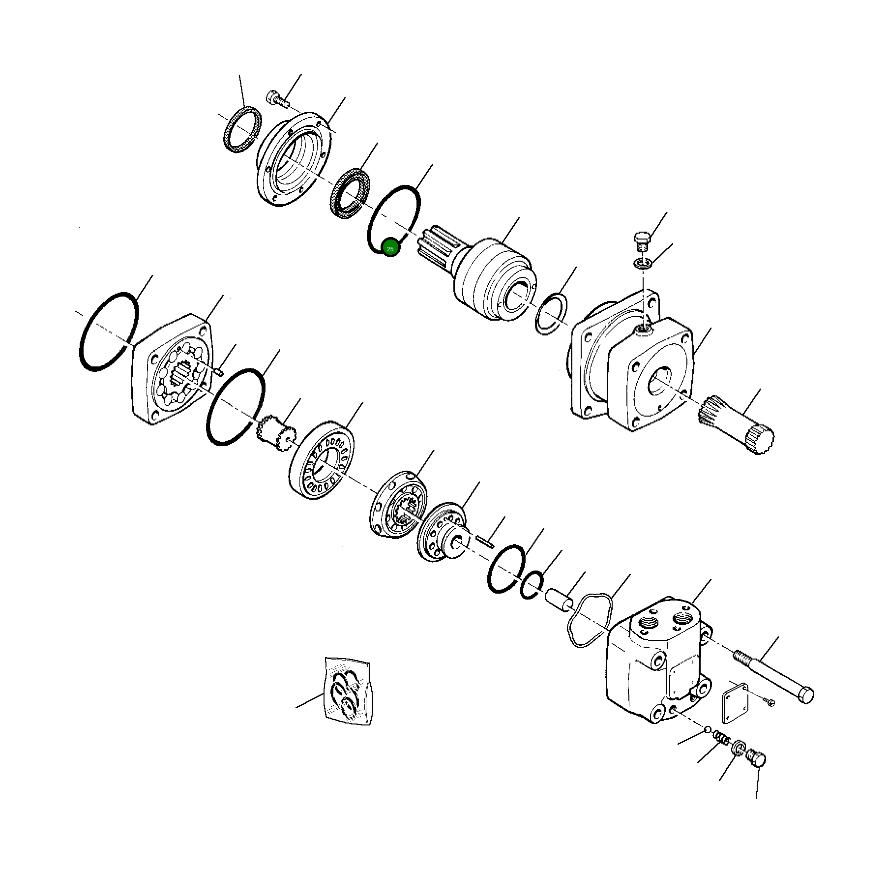 Прокладка 842350001 Komatsu