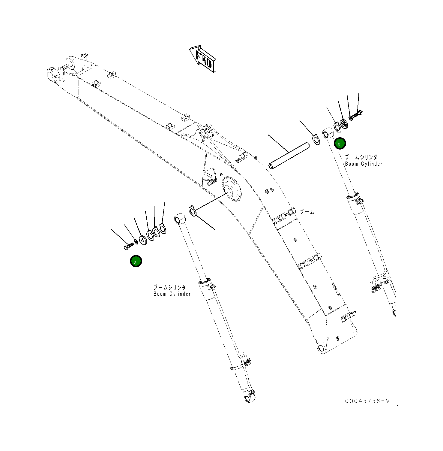 Пластина 20Y7041221 Komatsu