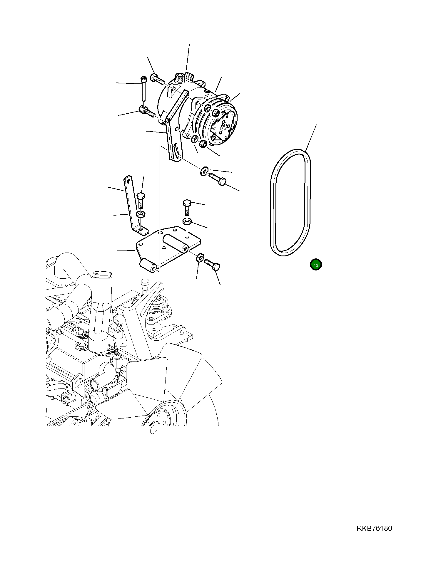 Проставка 21W-09-R4640 Komatsu